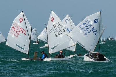 Toyota Optimist and Starling NZ Nationals - April 2022 - Napier Sailing Club  photo copyright Bruce Jenkins taken at Napier Sailing Club and featuring the Optimist class