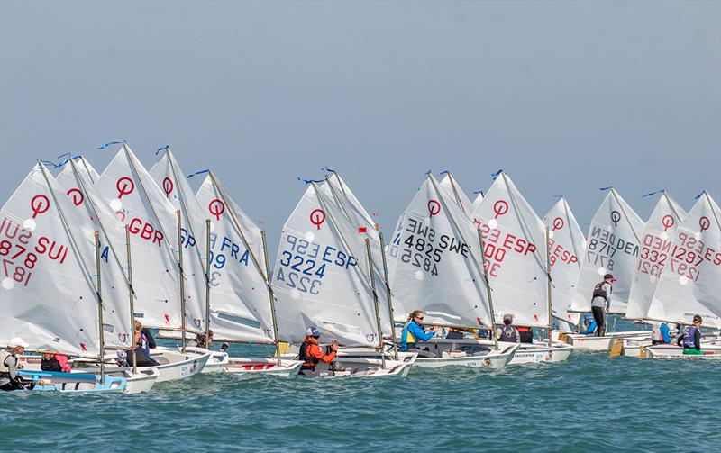 OptiOrange international Optimist class regatta, final day - photo © Pep Portas / RCNV