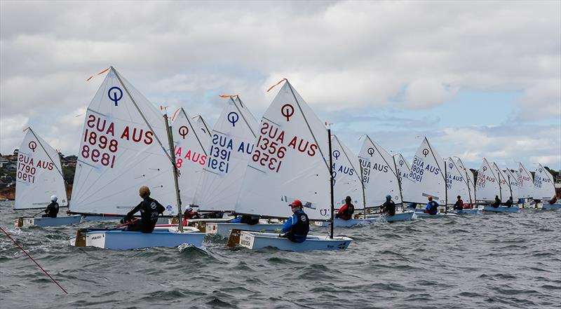 2023 Opti State Championships photo copyright Al Dillon taken at Mornington Yacht Club and featuring the Optimist class