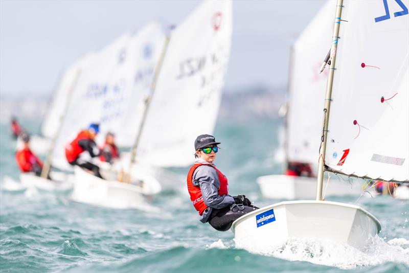 Day 3 - 2023 Toyota Optimist NZ Nationals - Wakatere BC - April 9, 2023 - photo © Adam Mustill