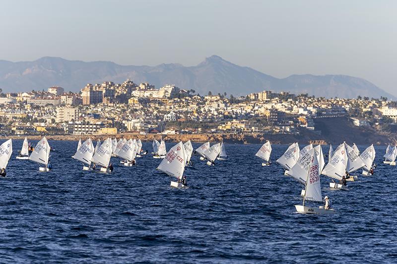 XVl Euromarina Optimist Torrevieja - Day 1 photo copyright Joaquin Carrion taken at Real Club Nautico Torrevieja and featuring the Optimist class