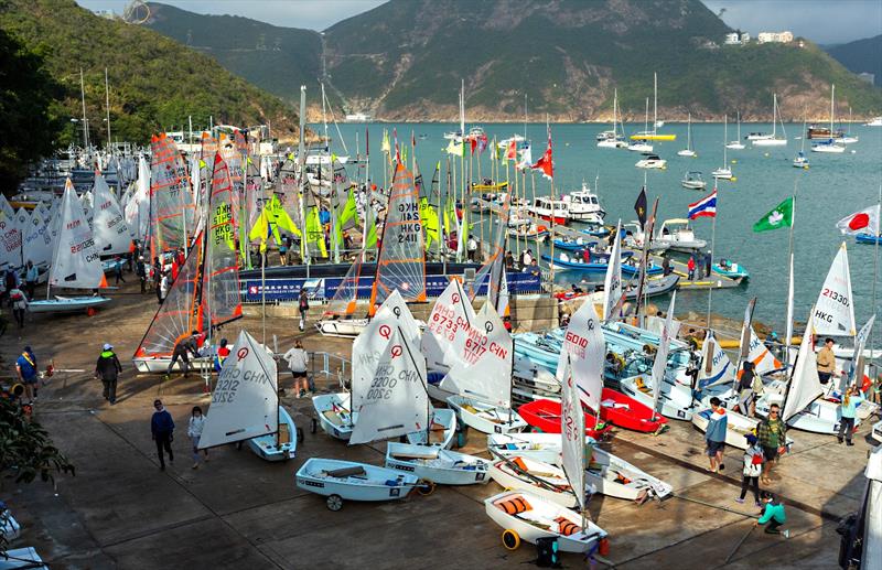 Sun Hung Kai & Co. Hong Kong Race Week 2024 - Day 3 photo copyright RHKYC / Guy Nowell taken at Royal Hong Kong Yacht Club and featuring the Optimist class