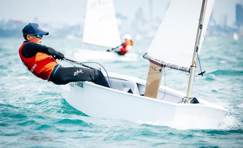 Matteo Barker defended his overall title at the Optimist Nationals 2025 National Optimist Championships - RAYC - April 2025 - photo © LiveSailDie