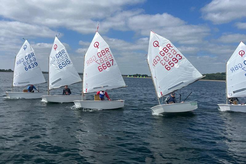 Dustbusters v Silver Swordfish - IOCA UK Optimist Team Racing Championship at Oxford - photo © David Baddeley