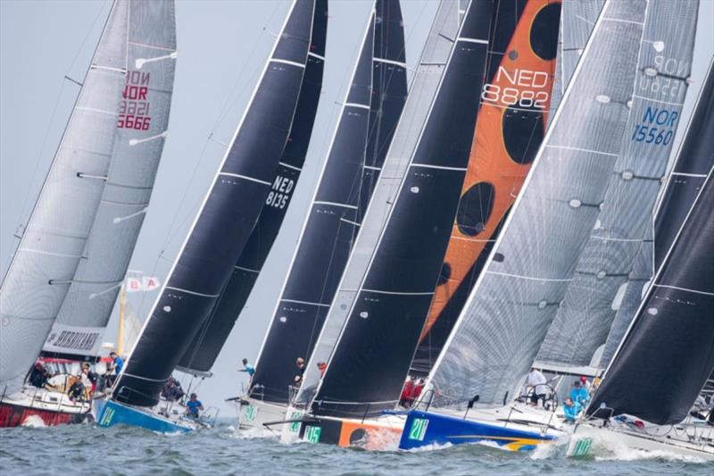 Close racing in Class B at the 2018 Hague Offshore Worlds photo copyright Sander van der Borch taken at New York Yacht Club and featuring the ORC class