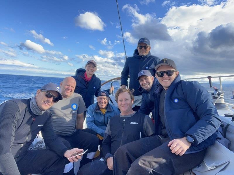 The happy MRV crew - Apollo Bay Race 2022 - photo © Damien King