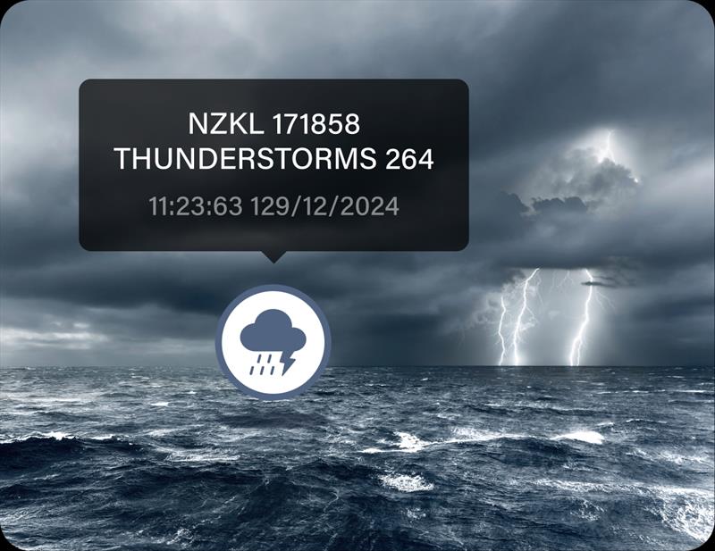 PredictWind can send push notification to mariners mobile devices warning them of severe weather - photo © PredictWind