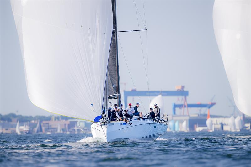 Jens Kuphal's new 'Exciter' won the eel regatta from Kiel to Eckernförde after a calculated time photo copyright Sascha Klahn / Kieler Woche taken at  and featuring the ORC class