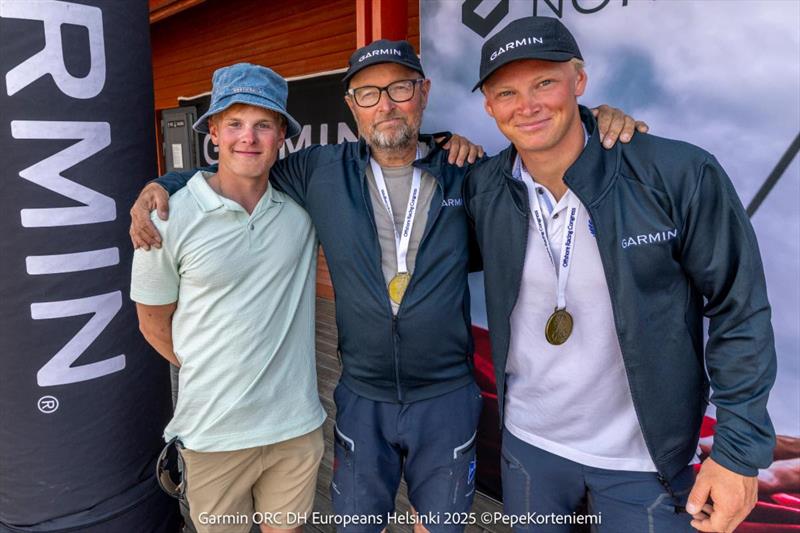 Garmin Team Pro4u (SWE) - Patrik and Emil Forsgren - ORC DH European Champions 2025 in Class C - Garmin ORC DH European Championship Helsinki 2025 - photo © Pepe Korteniemi