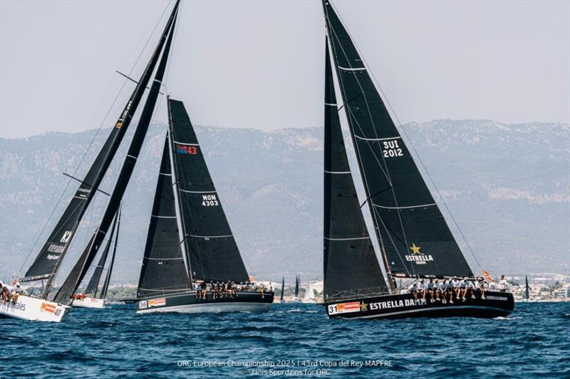 ESTRELLA DAMM (ClubSwan 42), skippered by Nacho Montes (ESP) - Sail Racing ORC A - ORC European Championship 2025 | Copa del Rey MAPFRE - photo © Janis Spurdzins for ORC