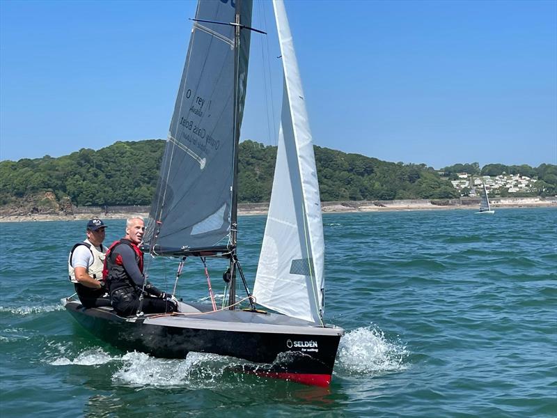 Saundersfoot Sailing Club 50th Anniversary Coppet Week photo copyright Kevin Upstill, Julia Griffiths taken at Saundersfoot Sailing Club and featuring the Osprey class