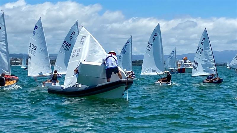 Tehya Harris on a pit-stop between races - P class - 2024 Tauranga Cup, January 8, 2024, Tauranga - photo © Gary Smith