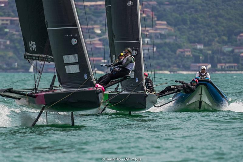 69F Women Foiling Gold Cup photo copyright Kevin Rio taken at  and featuring the Persico 69F class