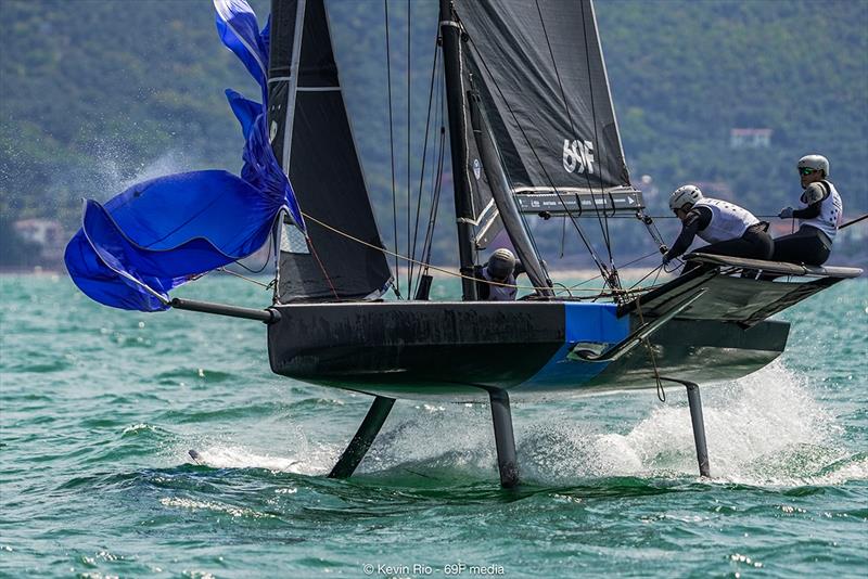 69F Women Foiling Gold Cup photo copyright Kevin Rio taken at  and featuring the Persico 69F class