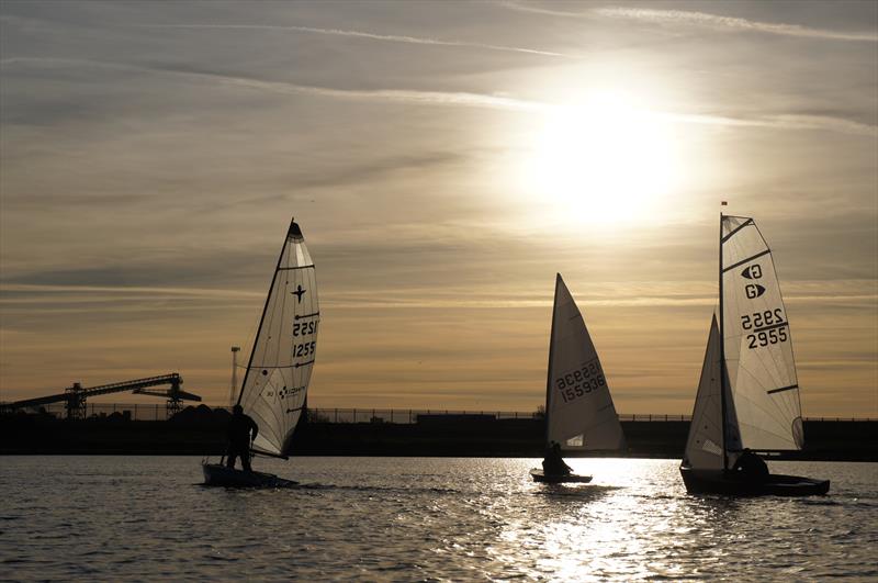 Crosby Hangover Handicap photo copyright Mez Harris taken at Crosby Sailing Club and featuring the Phantom class