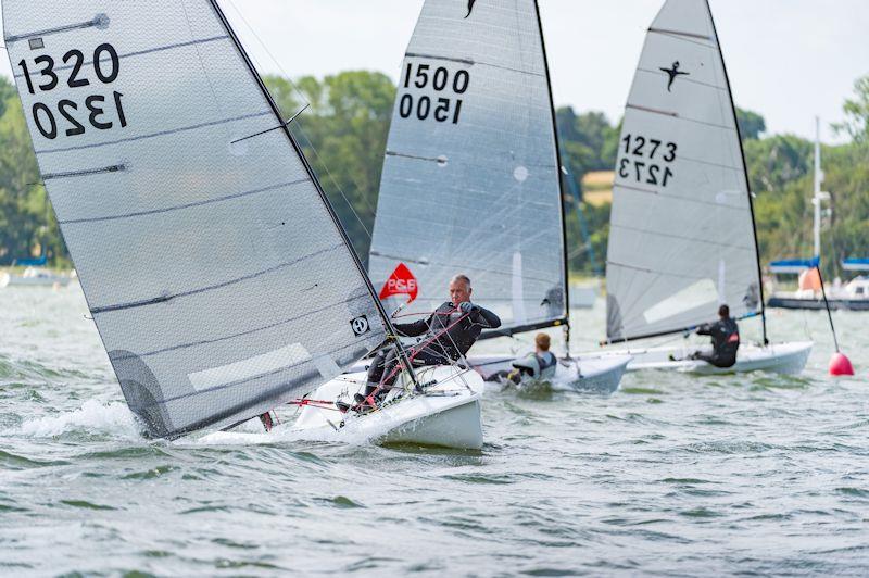 Roger Smith in race 4 on his port flyer (later abandoned as a void start) - Phantom Eastern Series and Smugglers Trophy at Royal Harwich YC photo copyright Pavel Kricka taken at Royal Harwich Yacht Club and featuring the Phantom class