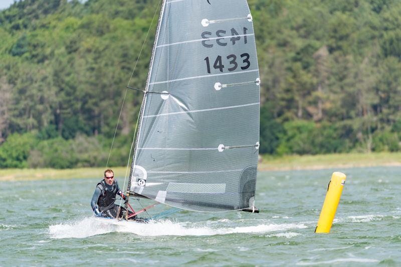 Warren Martin shortly after an altercation with a Laser - Phantom Eastern Series and Smugglers Trophy at Royal Harwich YC - photo © Pavel Kricka