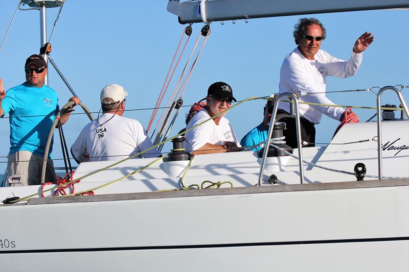 Denny Manrique's Island Flyer team win the Conch Republic Cup 2017 photo copyright Priscilla Parker taken at Key West Community Sailing Center and featuring the PHRF class