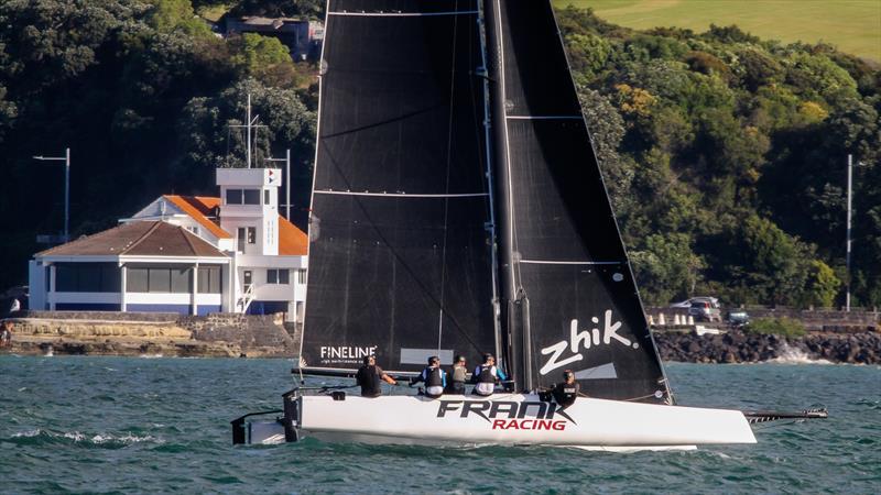 GC32, Frank Racing - Doyle Sails Evening Race - Royal New Zealand Yacht Squadron, January 19, 2021 - photo © Richard Gladwell - Sail-World.com/nz