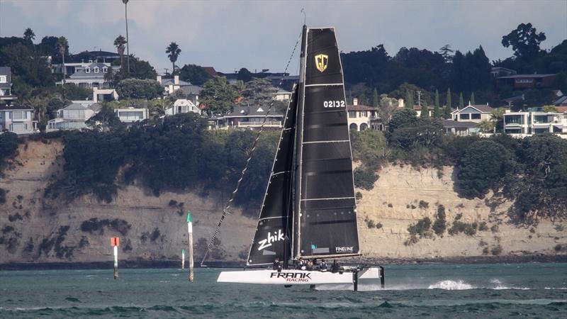 GC32, Frank Racing, Doyle Sails Evening Race - Royal New Zealand Yacht Squadron, January 19, 2021 - photo © Richard Gladwell - Sail-World.com/nz