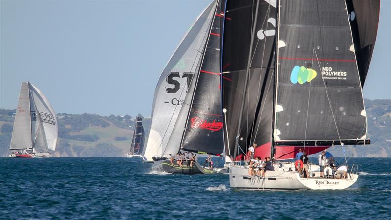 Rum Bucket and ZephyrusNZ - Doyle Sails Evening Race - Royal New Zealand Yacht Squadron, January 19, 2021 - photo © Richard Gladwell - Sail-World.com/nz