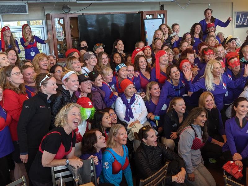 Camaraderie runs deep at the Red Bra Regatta photo copyright Images courtesy of the Red Bra Regatta taken at South Beach Yacht Club and featuring the PHRF class