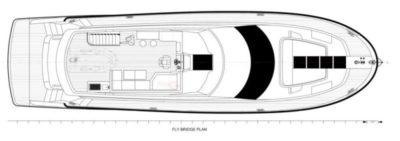 Hudson Bay 640S - Flybridge - photo © Clipper Motor Yachts