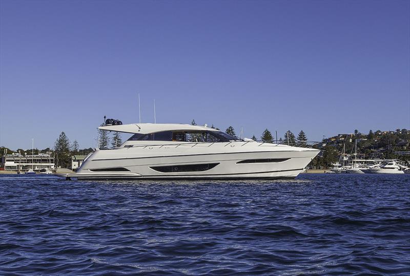 Maritimo X60 in profile. - photo © John Curnow