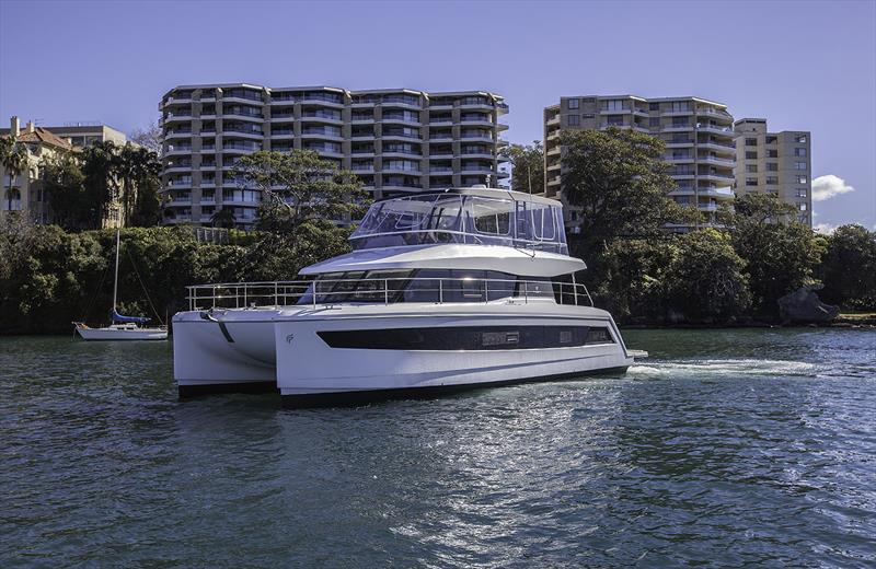 Fountaine Pajot MY44 in Rushcutters Bay - photo © John Curnow