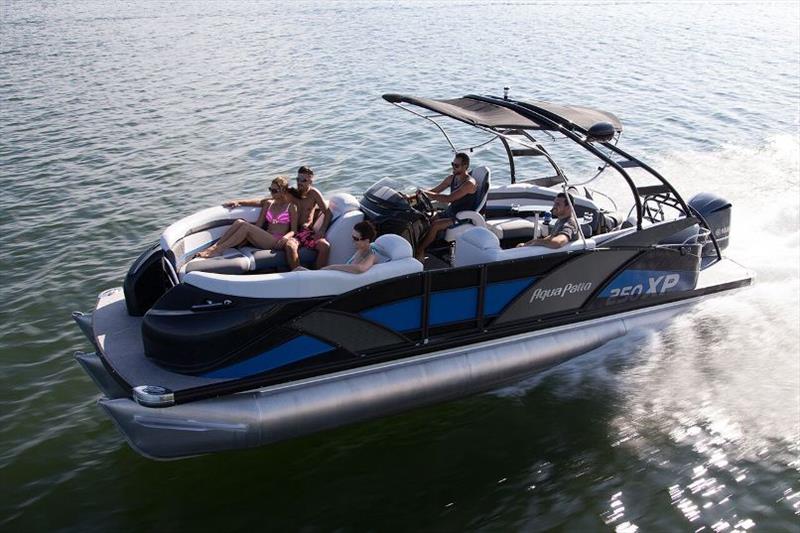 Aqua Patio 250 - photo © Hurricane Boats