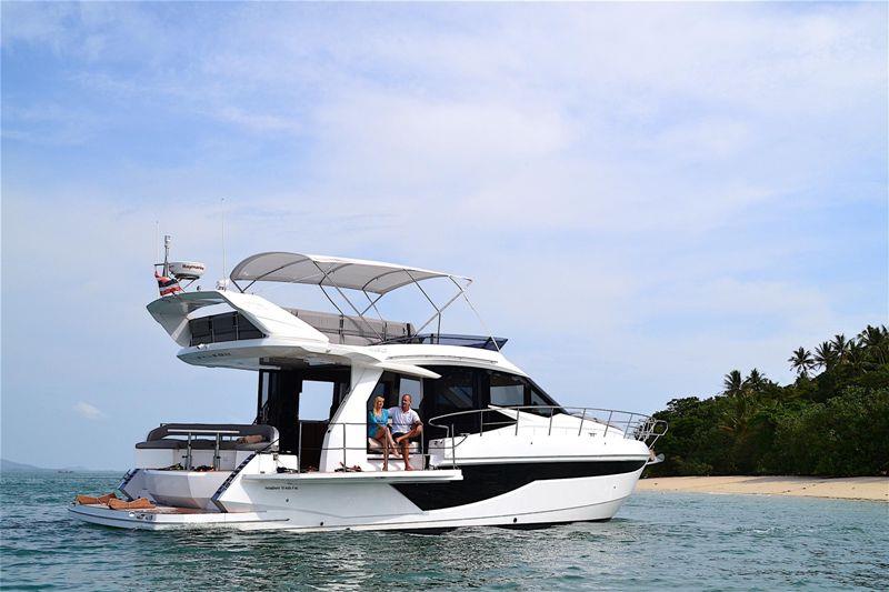 Galeon 460 Fly, side profile - photo © Galeon