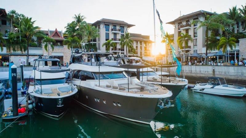 MCY's presence at Thailand Yacht Show & Rendezvous 2019 photo copyright Monte Carlo Yachts taken at  and featuring the Power boat class