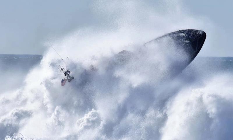 Coast Guard training in massive surf captured in stunning photos photo copyright Dave Rogers taken at  and featuring the Power boat class