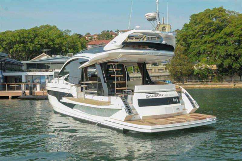 Galeon 510 Skydeck photo copyright Galeon Yachts taken at  and featuring the Power boat class