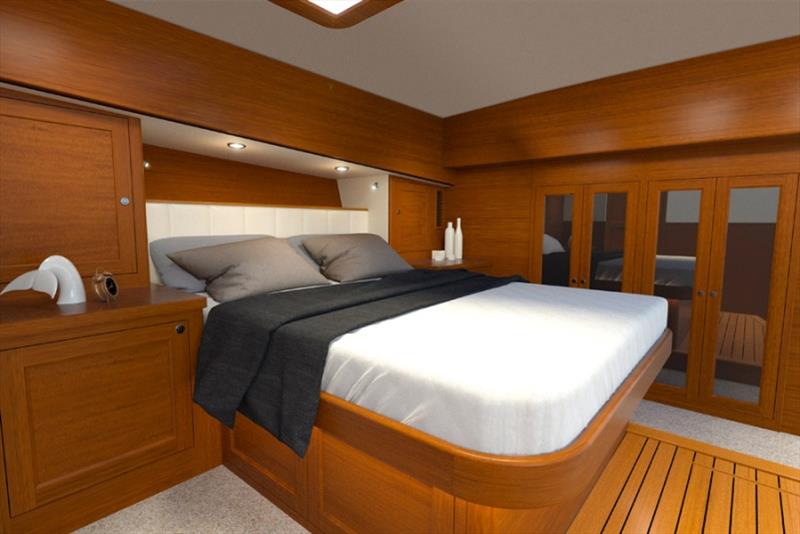 Grand Banks 54 Masters Room - photo © Grand Banks Yachts