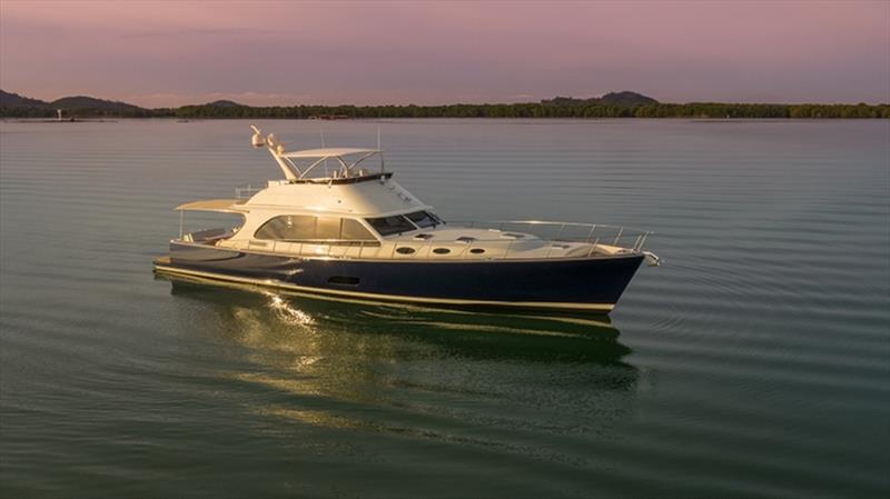 Palm Beach 70 photo copyright Palm Beach Motor Yachts taken at  and featuring the Power boat class