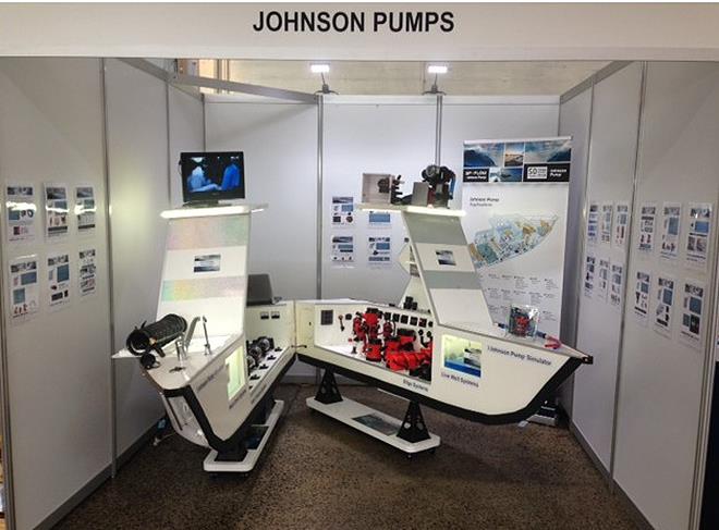 Johnson Pump - Adelaide Boat Show photo copyright AAP Medianet taken at  and featuring the Power boat class
