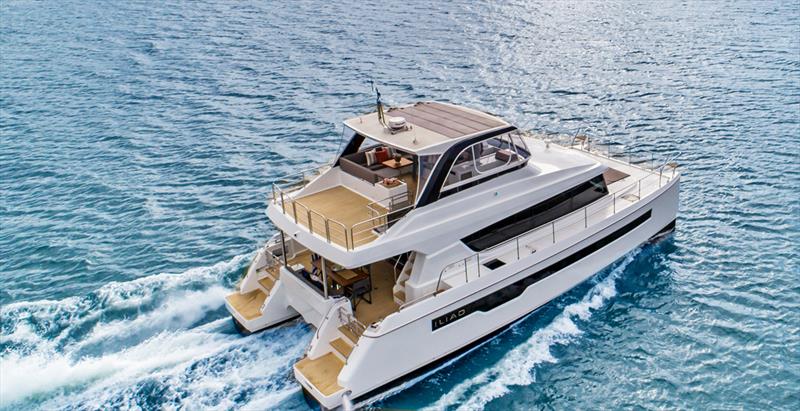 Multihull Solutions had an overwhelming response to the exclusive world launch of the ILIAD 50 at the 2019 Sanctuary Cove International Boat Show. - photo © Kate Elkington
