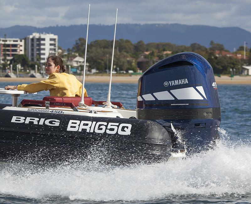 Note the additional outlet on the left-hand side. This is for the intercooler photo copyright John Curnow taken at  and featuring the Power boat class