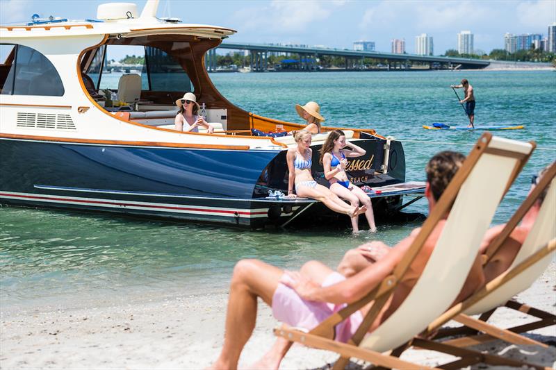 Hinckley Picnic Boat 40 - photo © Hinckley Yachts