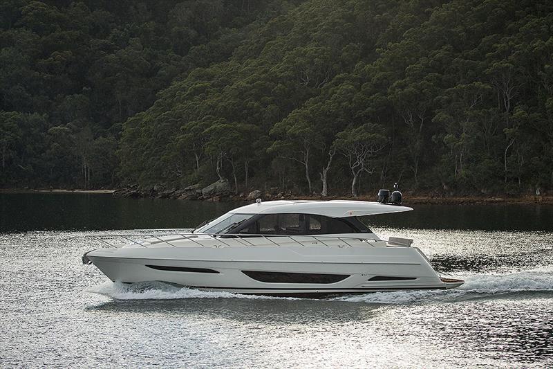 Also at home as a displacement cruiser - Maritimo X50 - photo © John Curnow