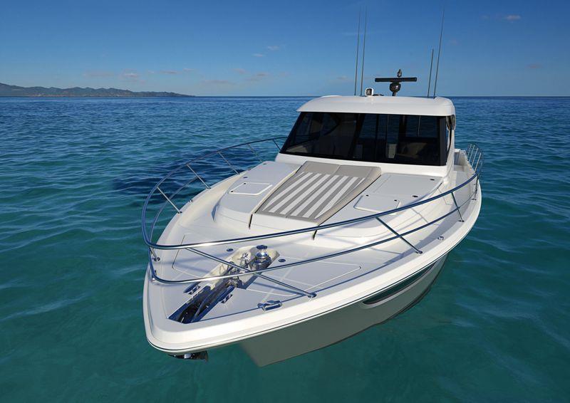 Riviera 505 SUV Foredeck photo copyright Riviera Australia taken at  and featuring the Power boat class