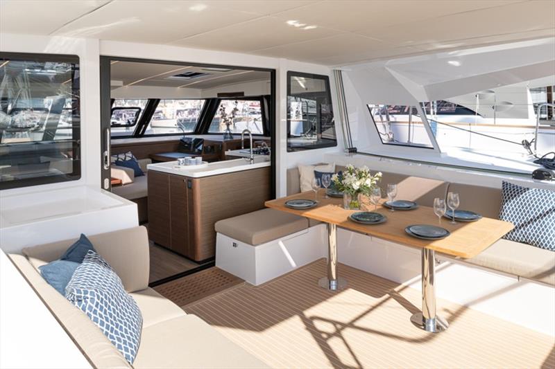 Nautitech 46 interior - photo © Choose your boat