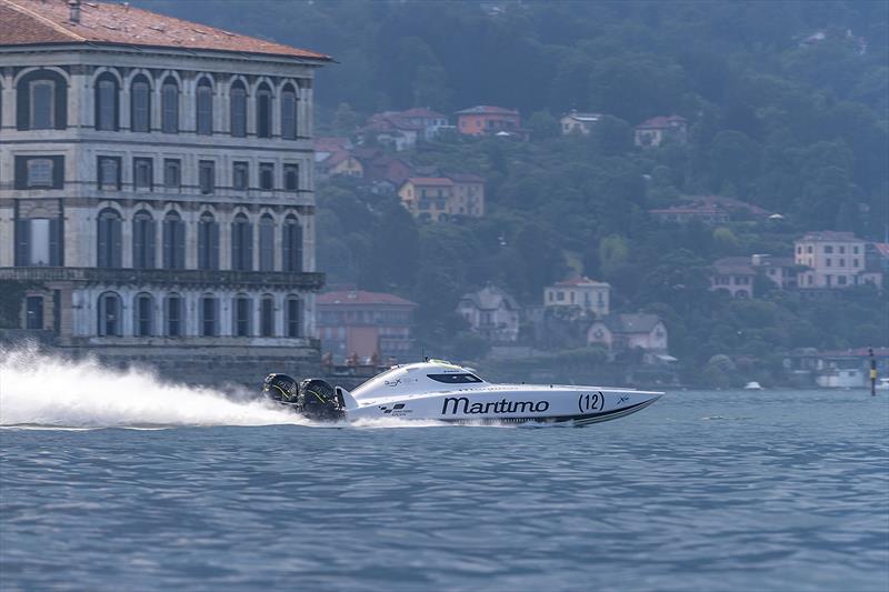 Maritimo's new UIM XCAT was especially built for this season - and it worked photo copyright Raffaello Bastiani taken at Dubai Offshore Sailing Club and featuring the Power boat class