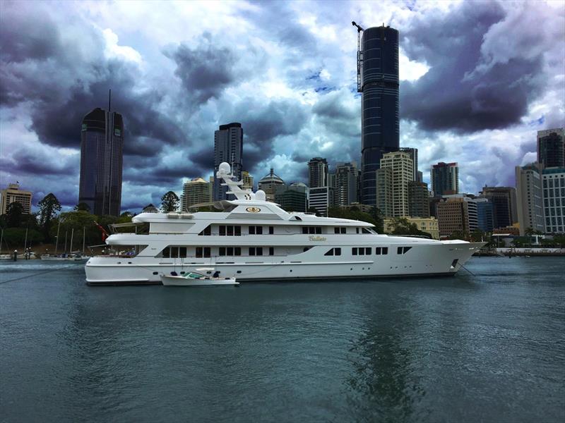 Callisto in Brisbane - photo © Rivergate Marina & Shipyard