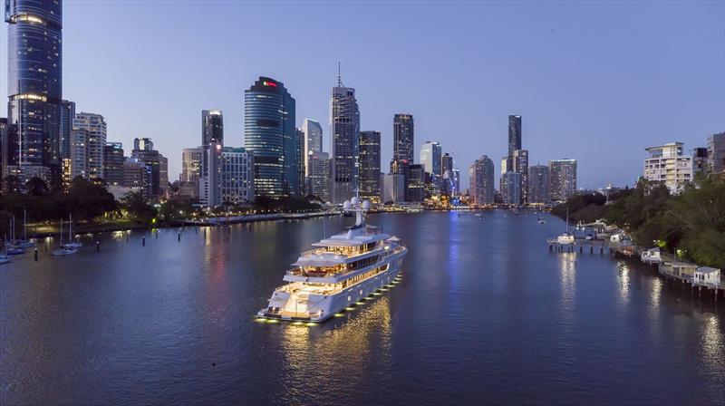 Aurora in Brisbane photo copyright Rivergate Marina & Shipyard taken at  and featuring the Power boat class