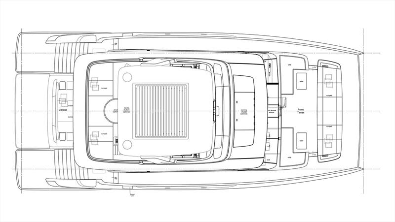 100 Sunreef Power layout - photo © Sunreef Yachts 