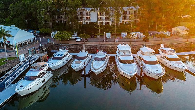 Princess Yachts - Sanctuary Cove photo copyright Greg Haines taken at  and featuring the Power boat class