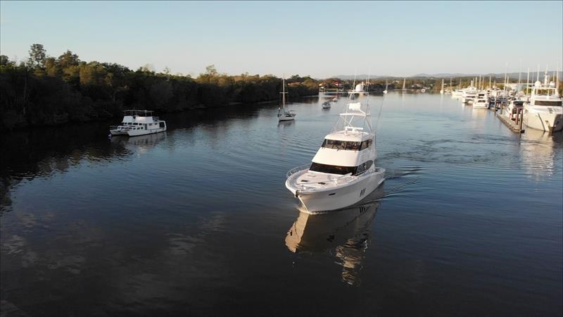 Maritimo One Custom Fish M59 Motor Yacht photo copyright Jake Sylvester taken at  and featuring the Power boat class