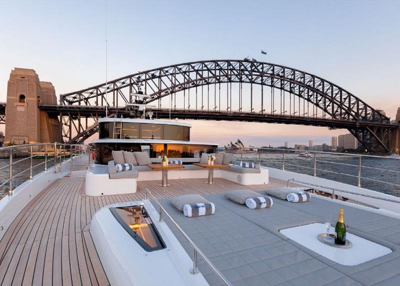 M/Y OneWorld in Sydney photo copyright Ocean Alliance taken at  and featuring the Power boat class